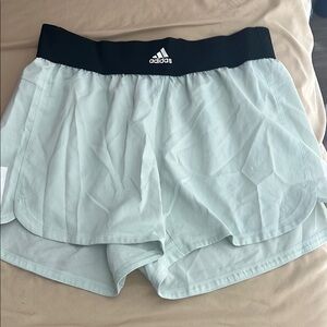 Adidas Women's Light Gray Shorts